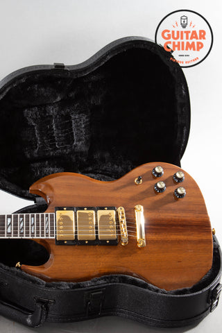 2022 Gibson SG Supreme Koa – Natural | Sweetwater Exclusive | Sugarbucker Pickups | Original Case Included
