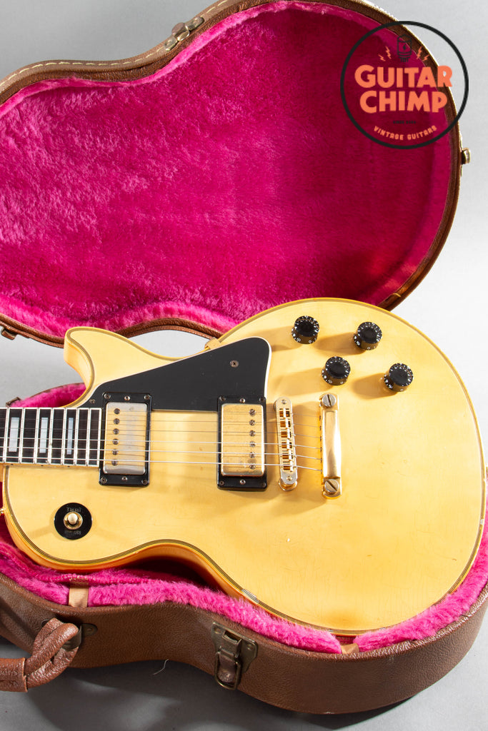 1991 Gibson Les Paul Custom Alpine White Vintage Yellowed 490R 498T w/ OHSC
