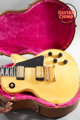 1991 Gibson Les Paul Custom Alpine White Vintage Yellowed 490R 498T w/ OHSC
