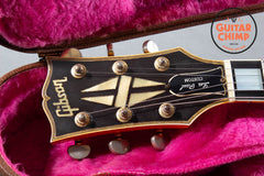 1991 Gibson Les Paul Custom Alpine White Vintage Yellowed 490R 498T w/ OHSC