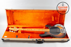1978 Music Man StingRay Bass Vintage Sunburst Pre-Ernie Ball 2-Band EQ w/ Fender HSC