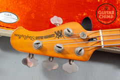 1978 Music Man StingRay Bass Vintage Sunburst Pre-Ernie Ball 2-Band EQ w/ Fender HSC