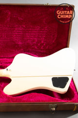 2001 Gibson Thunderbird IV Classic White Ebony Lollar Pickups Hipshot Upgrades w/ OHSC