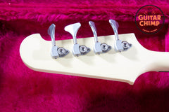 2001 Gibson Thunderbird IV Classic White Ebony Lollar Pickups Hipshot Upgrades w/ OHSC