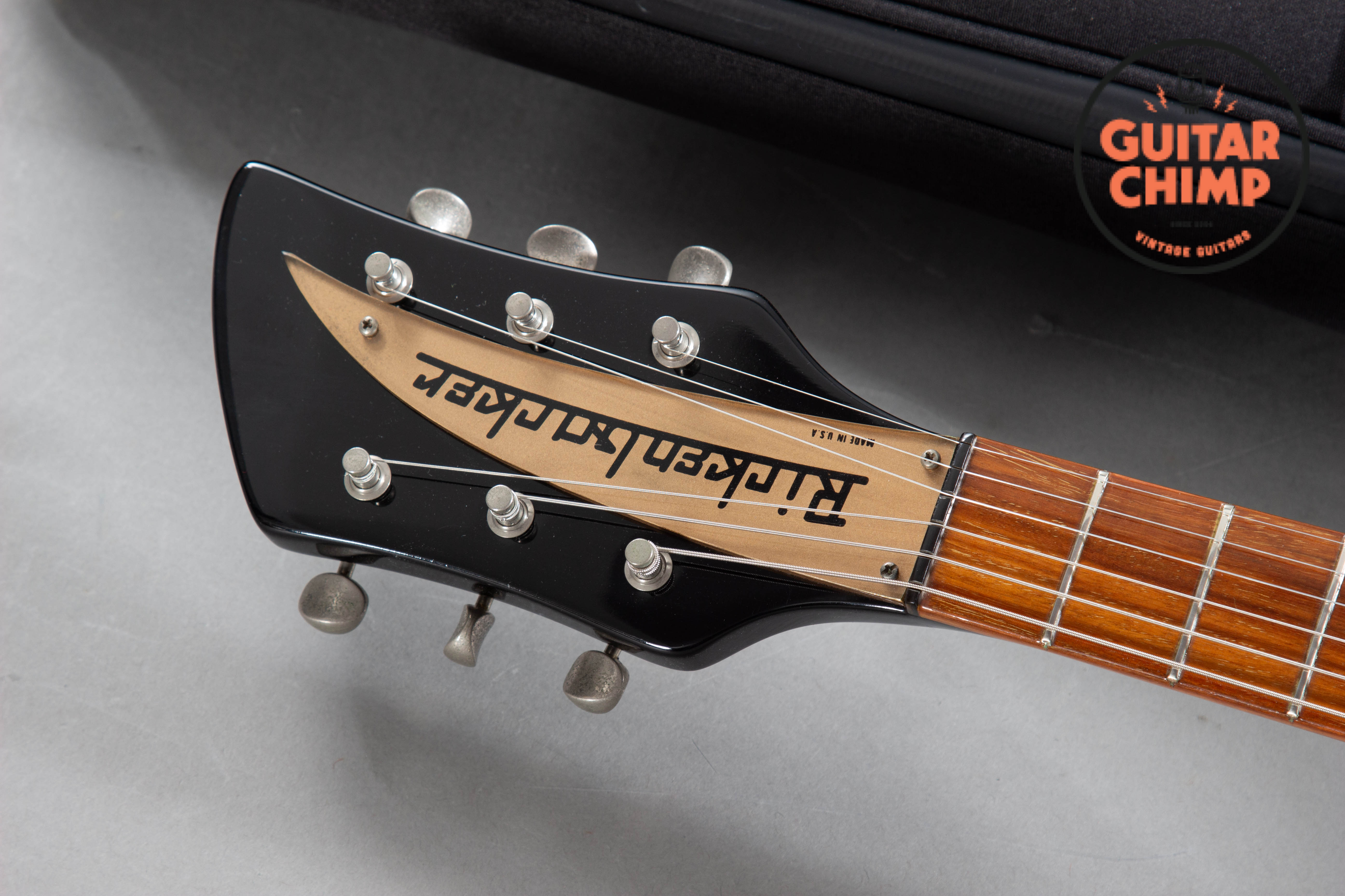 1990 Rickenbacker 325V59 Jetglo Vintage Electric Guitar