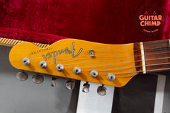 1994 Fender Japan MIJ TL62B-TX ’62 Telecaster Custom Black Texas Specials w/ Tweed HSC