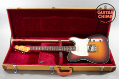 2004 Fender Japan CIJ TL62B-75TX ’62 Telecaster Custom 3-Tone Sunburst Texas Specials w/ Tweed HSC