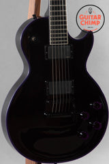 2010 Gibson Custom Shop Les Paul Custom Stealth "Purple Widow + Ebony" Only 25 Made