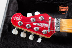 1992 Ernie Ball Music Man Eddie Van Halen EVH Signature Red Translucent w/ OHSC
