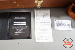 2013 Gibson Memphis ES-335 Bass Ebony Long Scale Semi-Hollow w/ OHSC + COA