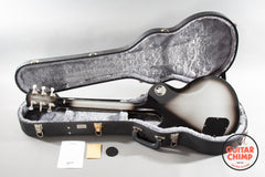 2022 Gibson Custom Shop Les Paul Axcess Custom Silverburst Stop Tail 496R Coil Split w/ OHSC + COA