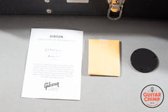 2022 Gibson Custom Shop Les Paul Axcess Custom Silverburst Stop Tail 496R Coil Split w/ OHSC + COA
