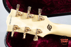 2005 Gibson Custom Shop Les Paul Custom Alpine White Ebony 490R 498T w/ OHSC