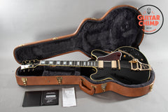 2017 Gibson Memphis ES-355 with Factory Bigsby Black VOS