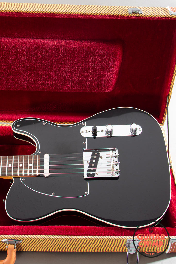 2025 Fender Japan MIJ Ishibashi FSR Traditional ’60s Telecaster Custom Black Double-Bound w/ Tweed HSC