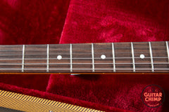 2025 Fender Japan MIJ Ishibashi FSR Traditional ’60s Telecaster Custom Black Double-Bound w/ Tweed HSC