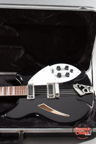 2021 Rickenbacker 360 Jetglo Semi-Hollow Hi-Gain Pickups Rick-O-Sound w/ OHSC