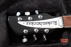 2021 Rickenbacker 360 Jetglo Semi-Hollow Hi-Gain Pickups Rick-O-Sound w/ OHSC