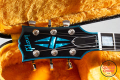 2026 Gibson Custom Shop Les Paul Axcess Custom Hardtail Peacock Widow w/ OHSC + COA