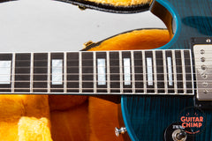 2026 Gibson Custom Shop Les Paul Axcess Custom Hardtail Peacock Widow w/ OHSC + COA
