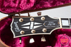 1998 Gibson Les Paul Custom Black Beauty Ebony Burstbucker 2 & 3 w/ Gibson HSC