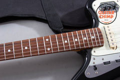 2010 Fender Japan Jaguar JG66 '62 Reissue Black - Excellent Condition with Gig Bag