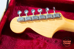1997 Fender Japan CIJ MG69-65 ’69 Reissue Mustang Sonic Blue w/ Tweed HSC