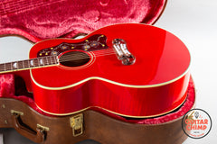 2024 Gibson Custom Shop M2M SJ-200 Original Transparent Cherry w/ OHSC + COA