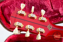 2024 Gibson Custom Shop M2M SJ-200 Original Transparent Cherry w/ OHSC + COA