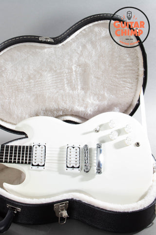 2013 Gibson SG Baritone Alpine White with Seymour Duncan SH-6 Pickups | Original Case
