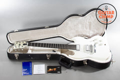 2013 Gibson SG Baritone Alpine White with Seymour Duncan SH-6 Pickups | Original Case