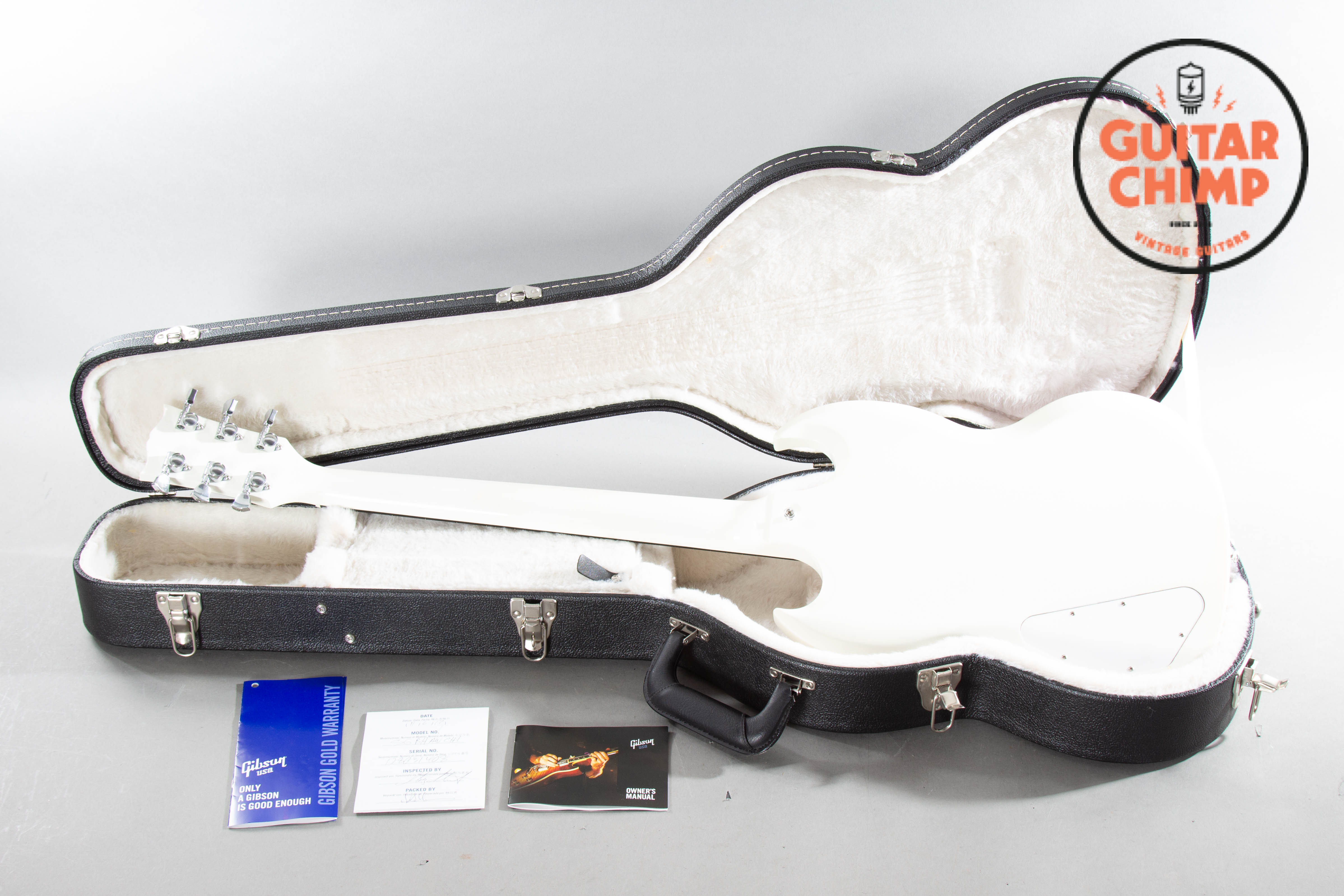 2013 Gibson SG Baritone Alpine White with Seymour Duncan SH