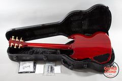 2024 Gibson SG Supreme Wine Red AAA Figured Maple Top Ebony Coil Split w/ OHSC