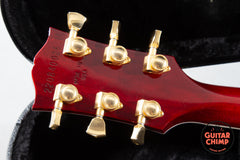 2024 Gibson SG Supreme Wine Red AAA Figured Maple Top Ebony Coil Split w/ OHSC