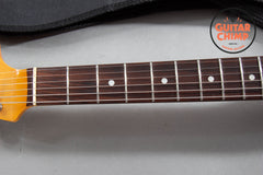 2002 Fender Japan Jaguar JG66 ’62 Reissue 3-Tone Sunburst | Original Pickups | Gig Bag