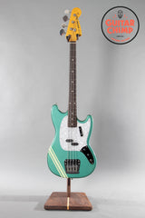 2007 Fender Japan Mustang MB98-75CO OTM Bass Competition Ocean Turquoise Metallic