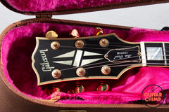 1993 Gibson Les Paul Custom Black Beauty Ebony Dual EMG 85 Active Pickups w/ OHSC