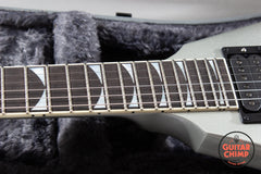 2022 Gibson Dave Mustaine Flying V EXP Silver Metallic Seymour Duncan Thrash Factors w/ OHSC + Paperwork