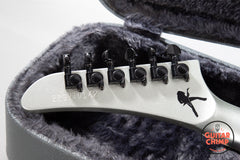 2022 Gibson Dave Mustaine Flying V EXP Silver Metallic Seymour Duncan Thrash Factors w/ OHSC + Paperwork