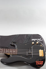 2025 Fender Japan MIJ Traditional ’60s Precision P Bass Black Pearl Matching Headstock Gold Hardware