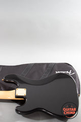 2025 Fender Japan MIJ Traditional ’60s Precision P Bass Black Pearl Matching Headstock Gold Hardware