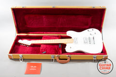 2022 Fender Japan MIJ HARUNA Telecaster Boost Arctic White Dual Shawbuckers w/ Tweed HSC