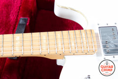 2022 Fender Japan MIJ HARUNA Telecaster Boost Arctic White Dual Shawbuckers w/ Tweed HSC