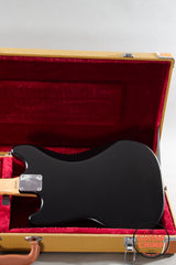 2010 Fender Japan MIJ MG69/MH Mustang Matte Black Matching Headstock Stop Tail w/ Tweed HSC