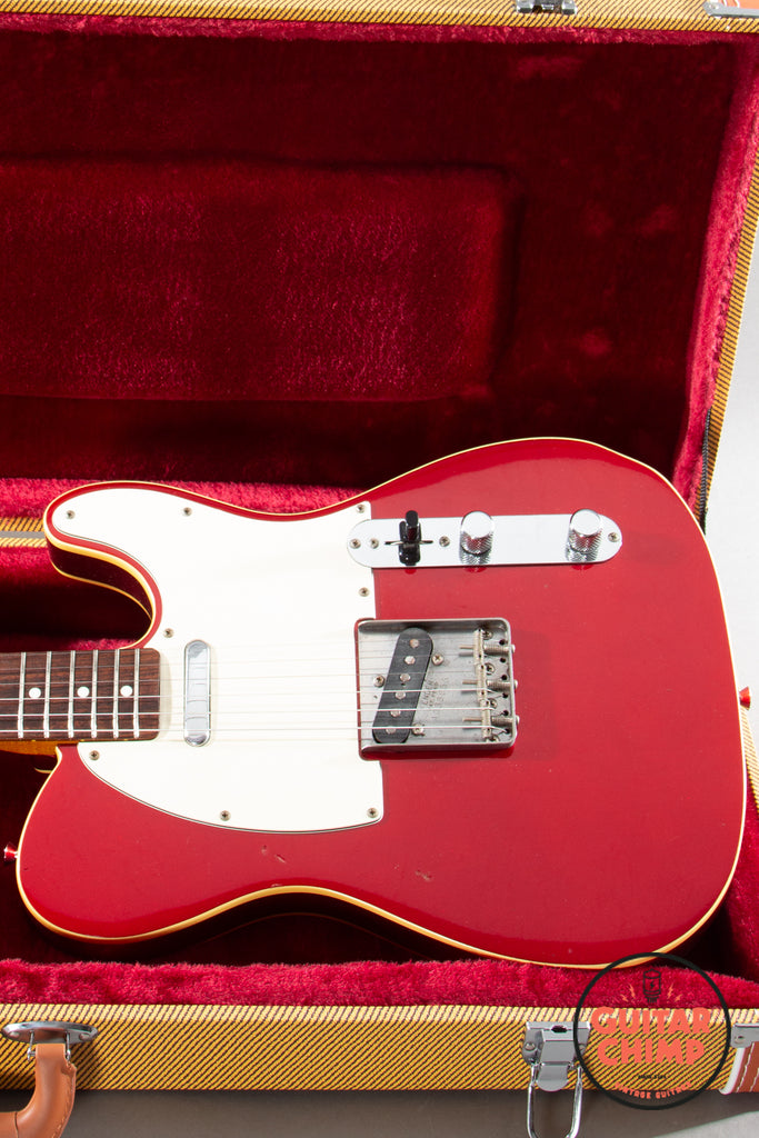 1986 Fender Japan MIJ TL62B-650 ’62 Reissue Telecaster Custom Candy Apple Red Double Bound w/ HSC