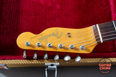 1986 Fender Japan MIJ TL62B-650 ’62 Reissue Telecaster Custom Candy Apple Red Double Bound w/ HSC