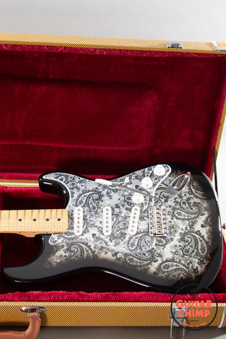 2025 Fender Japan MIJ Limited Edition Stratocaster Black Paisley 1969 U Neck w/ HSC