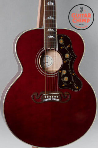 2022 Gibson SJ-200 Standard Wine Red with LRBaggs Anthem no