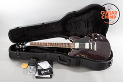 2024 Gibson ES-339 Trans Ebony | Semi-Hollow, Classic Gibson Tone | Original Case Included