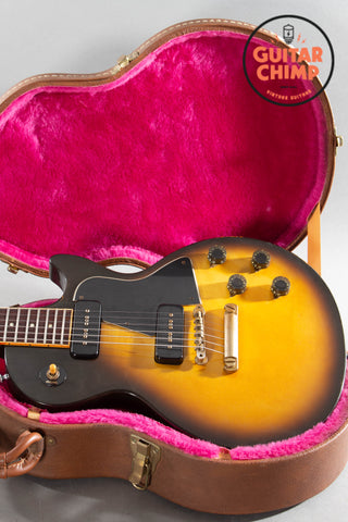 1993 Gibson Les Paul Jr. II Tobacco Sunburst - Real Player’s Wear, Vintage-Style Patina, Original Case